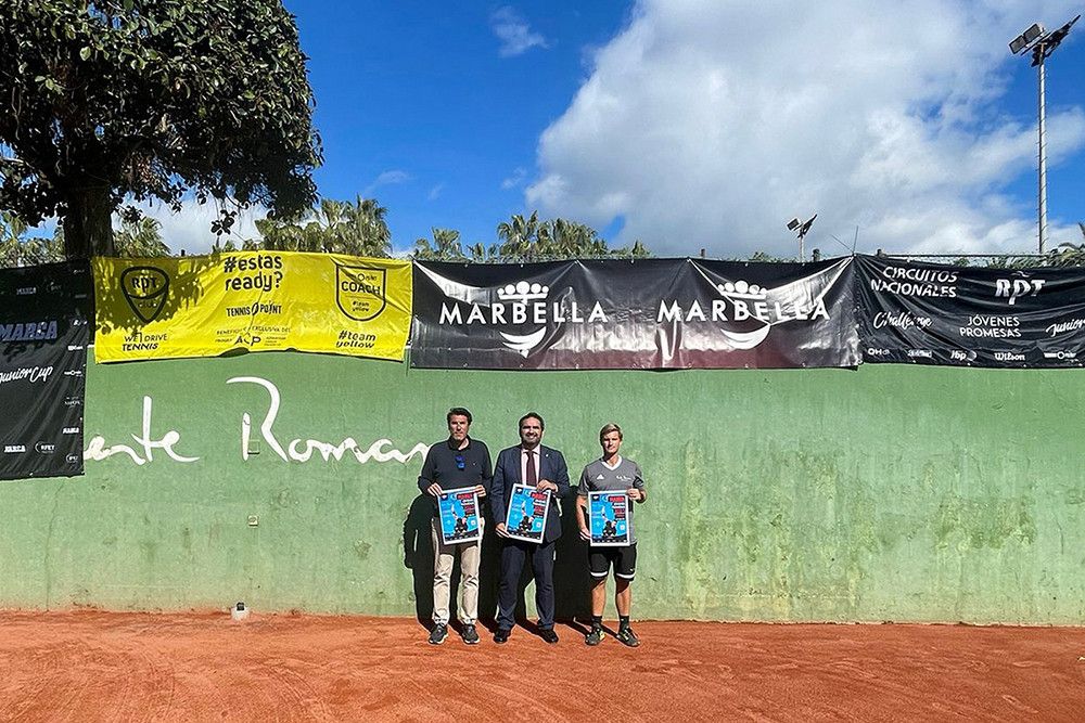 Marbella alberga hasta el 12 de marzo una prueba del circuito nacional RPT-Marca Jóvenes Promesas Sub16 y del 13 al 19 las rondas finales de la categoría Sub18 de tenis