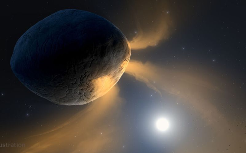 Descubren que la cola del asteroide Phaeton no está hecha de polvo, sino de gas sodio