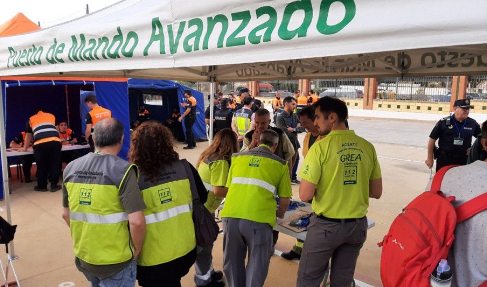 Hoy se está realizando un simulacro de terremoto en Marbella y de vertido químico en San Roque