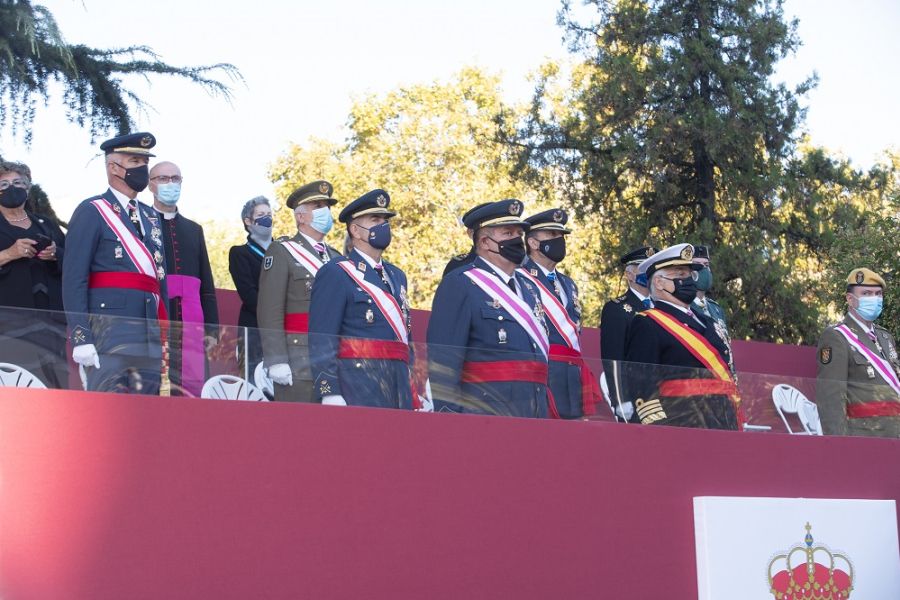 Los reyes presiden el desfile por el Día de la Fiesta Nacional