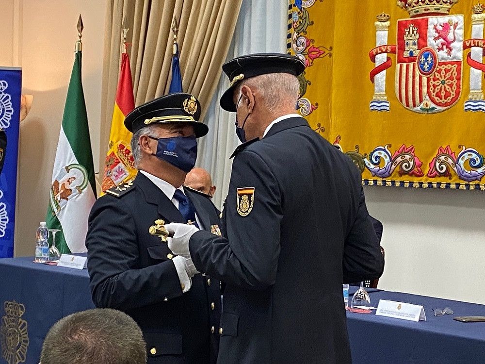 El comisario principal Enrique Barón Castaño toma posesión como nuevo jefe provincial de la Policía Nacional en Málaga