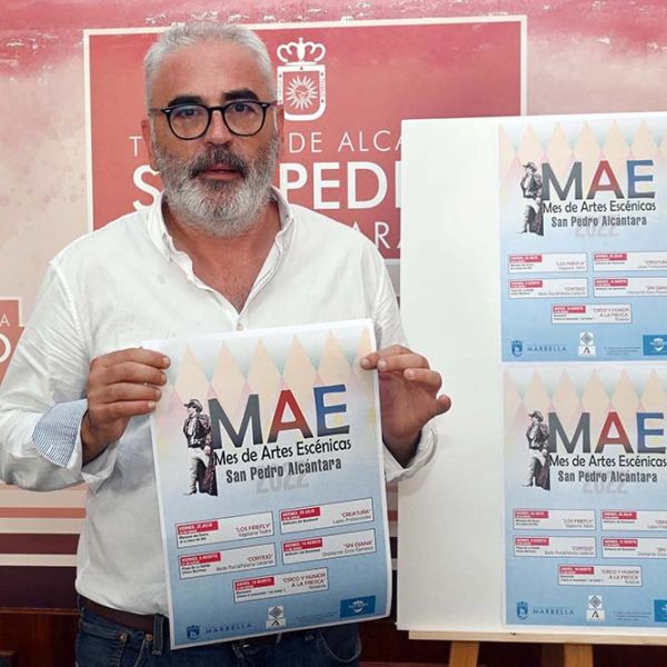 Programados cinco espectáculos en San Pedro Alcántara en el marco del "Mes de las Artes Escénicas"