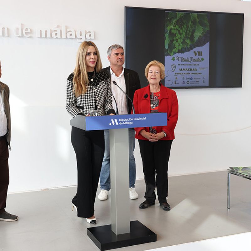 Almáchar celebra su VII Mercado Moscatel para poner en valor la uva pasa de la Axarquía