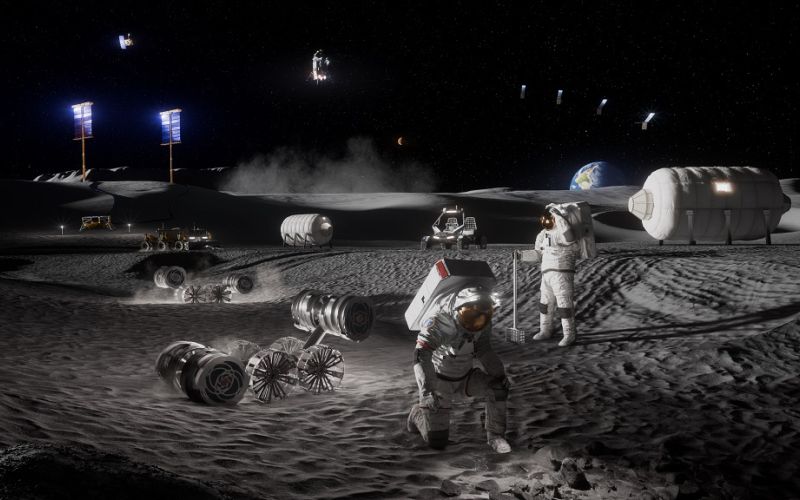 La NASA añade nuevas investigaciones científicas para la futura base lunar