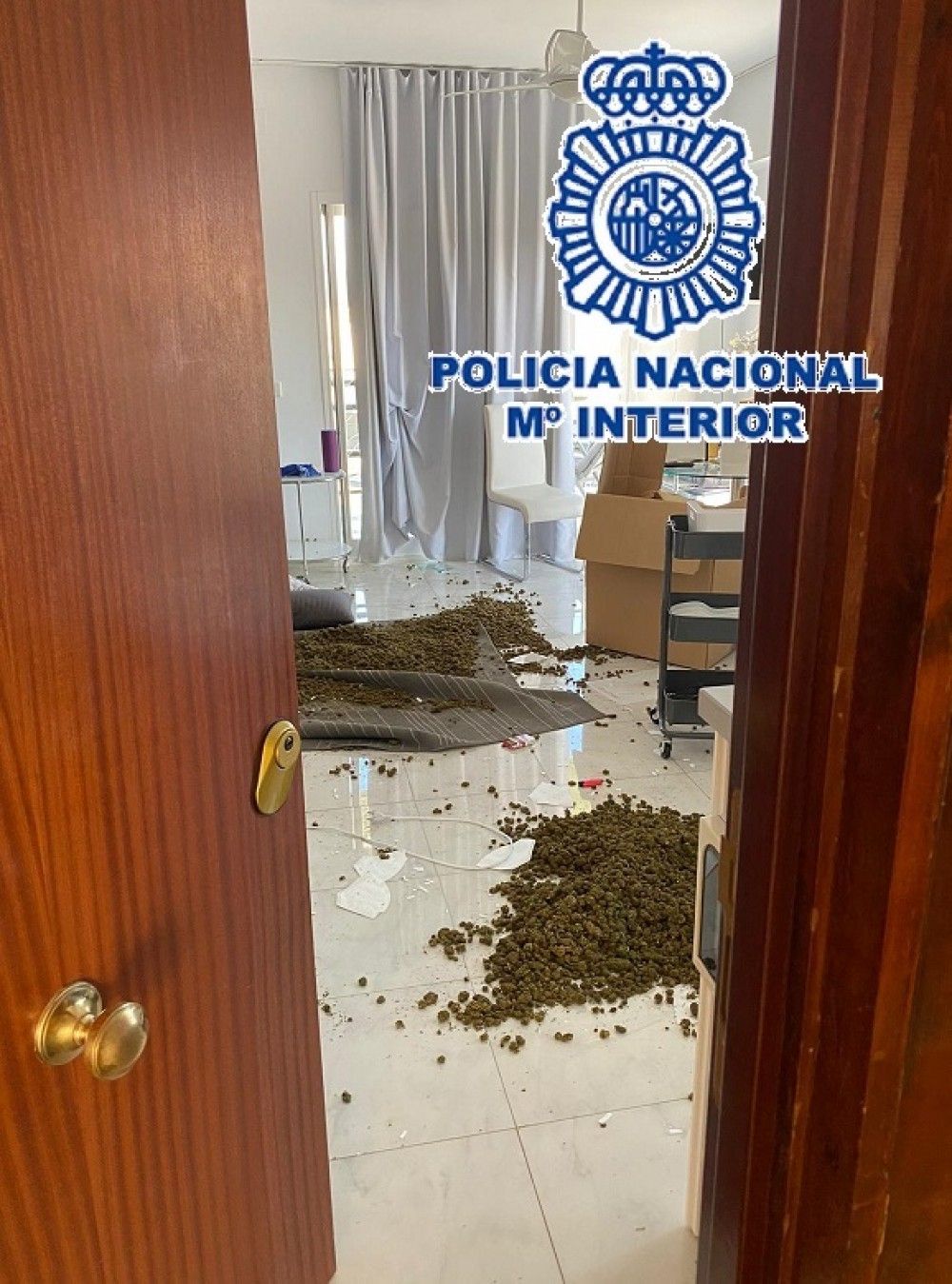 Una trifulca entre narcos en Marbella acaba con 8 detenidos y 7 kilos de marihuana esparcidos por el suelo