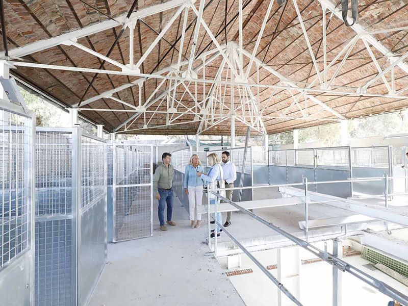 Las obras de la nueva protectora de animales se encuentran al 85 por ciento de su ejecución