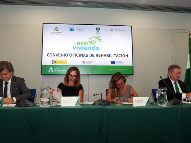 La Junta crea una ventanilla única para agilizar las ayudas a la rehabilitación del Plan Ecovivienda