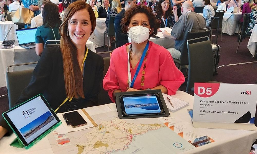 Turismo Costa del Sol mantiene más de cuarenta citas profesionales en el marco de M & I Forum