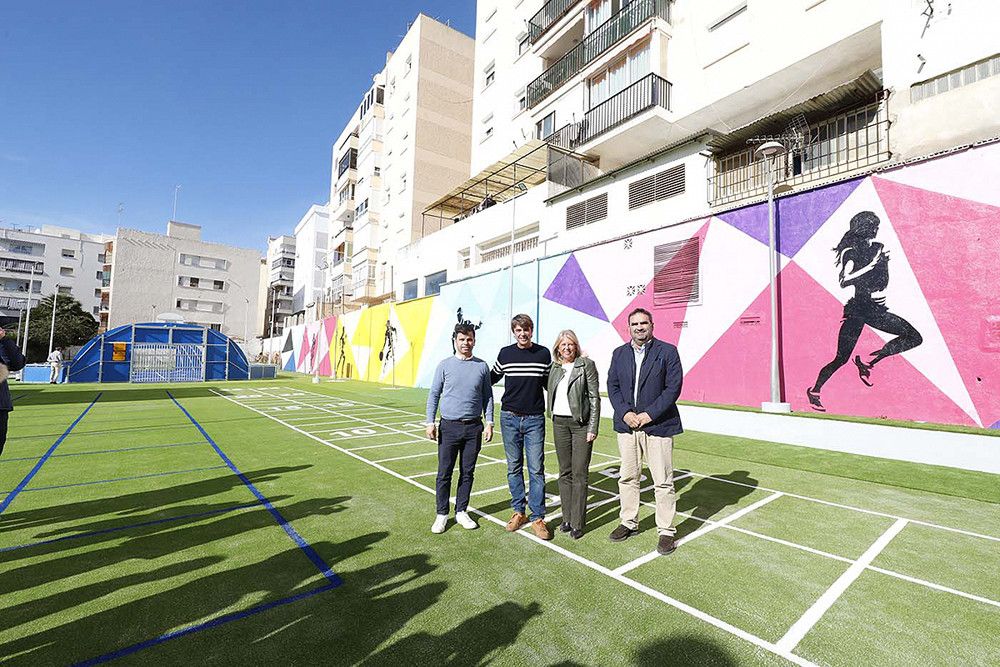 El Ayuntamiento amplía el complejo Francisco Norte anexionando una parcela de 1.700 metros cuadrados con nuevos equipamientos deportivos