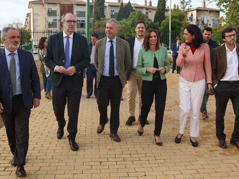 Fomento invierte 4,5 millones en nuevos espacios públicos y viviendas en el Polígono Sur de Sevilla