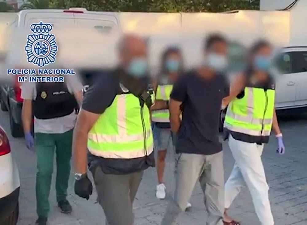 La Policía Nacional detiene en Huelva a uno de los fugitivos más buscados de Europa
