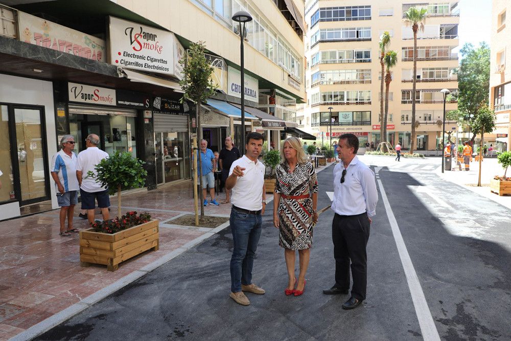 Terminado el primer tramo de las obras de remodelación de la calle Nuestra Señora de Gracia