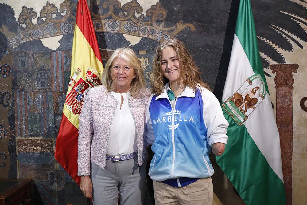 La deportista Sarah Almagro se incorpora al programa de patrocinio "Marca Marbella"