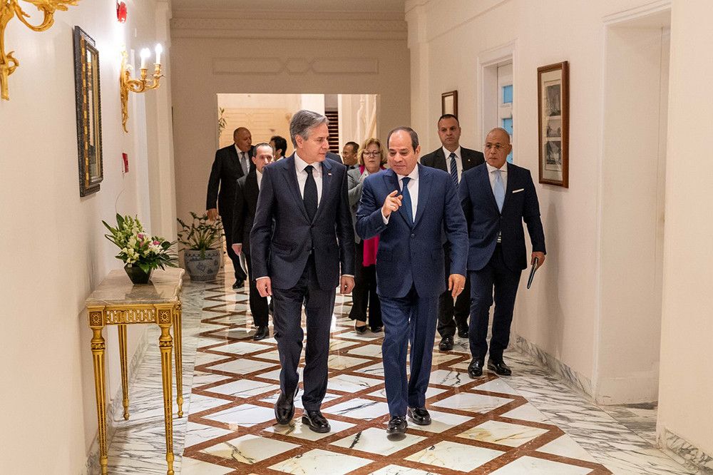 El secretario de Estado de los EEUU visita Oriente Medio en un intento de frenar la escalada de violencia entre israelíes y palestinos