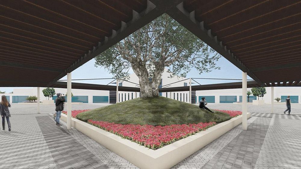 El Ayuntamiento acometerá actuaciones de mejora de la plaza Antonio Banderas de Puerto Banús para modernizar su imagen y solucionar los problemas de filtraciones