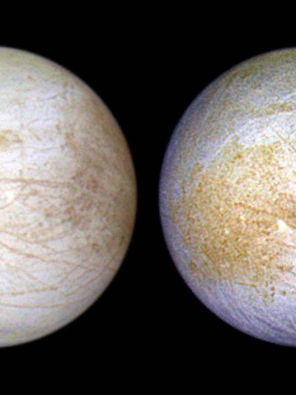 El Hubble detecta vapor de agua en un hemisferio de la luna Europa
