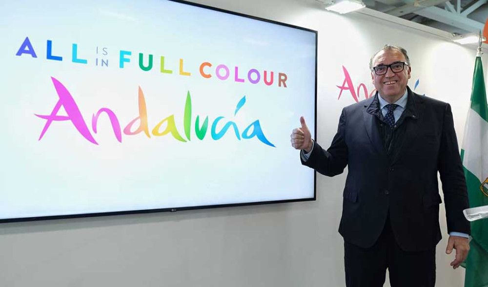 El consejero de Turismo confía en que 2023 será el mejor año del turismo internacional en Andalucía