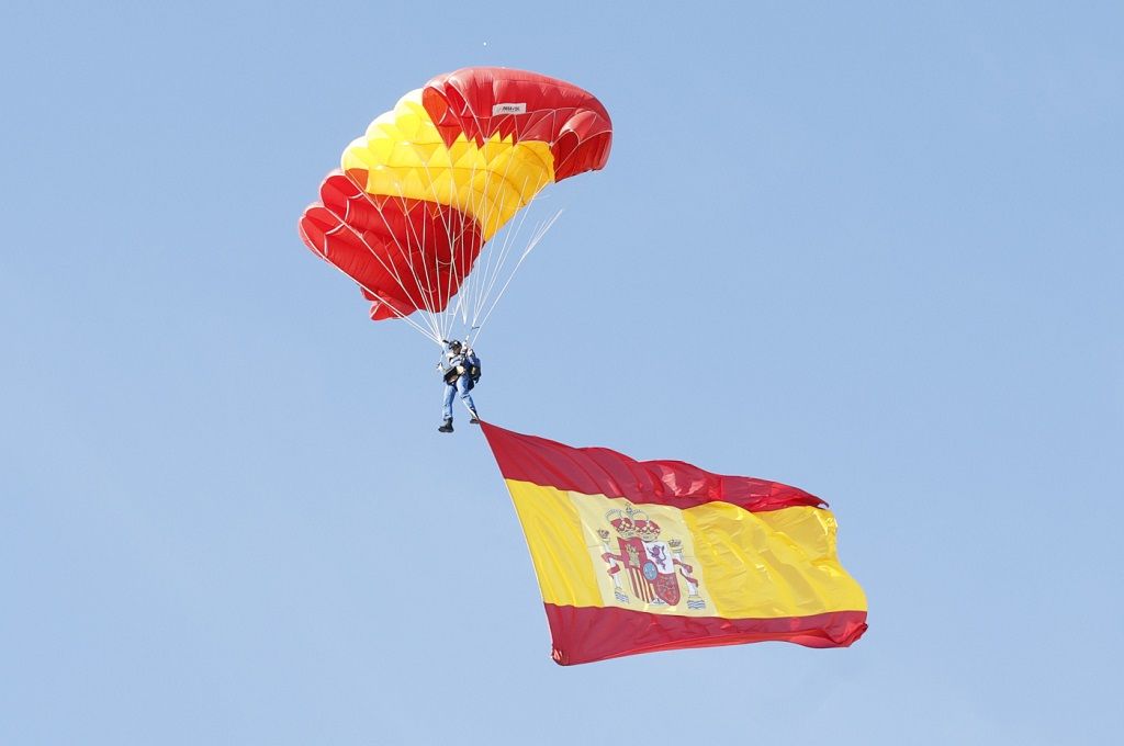 Celebrado el tradicional desfile militar por el Día de la Fiesta Nacional