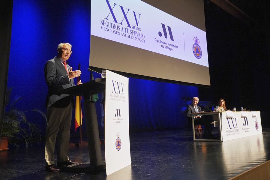 La Diputación reconoce a agrupaciones de Protección Civil, instituciones y personas por su labor de prevención y atención en emergencias