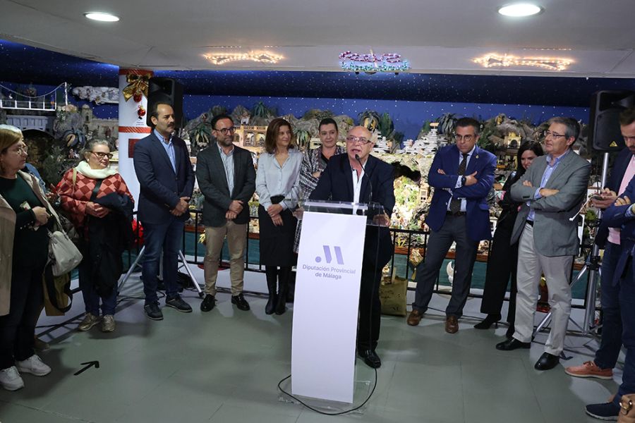 La Diputación da la bienvenida a la Navidad con la inauguración del alumbrado, su belén interactivo y más de 40 actividades en Málaga y provincia