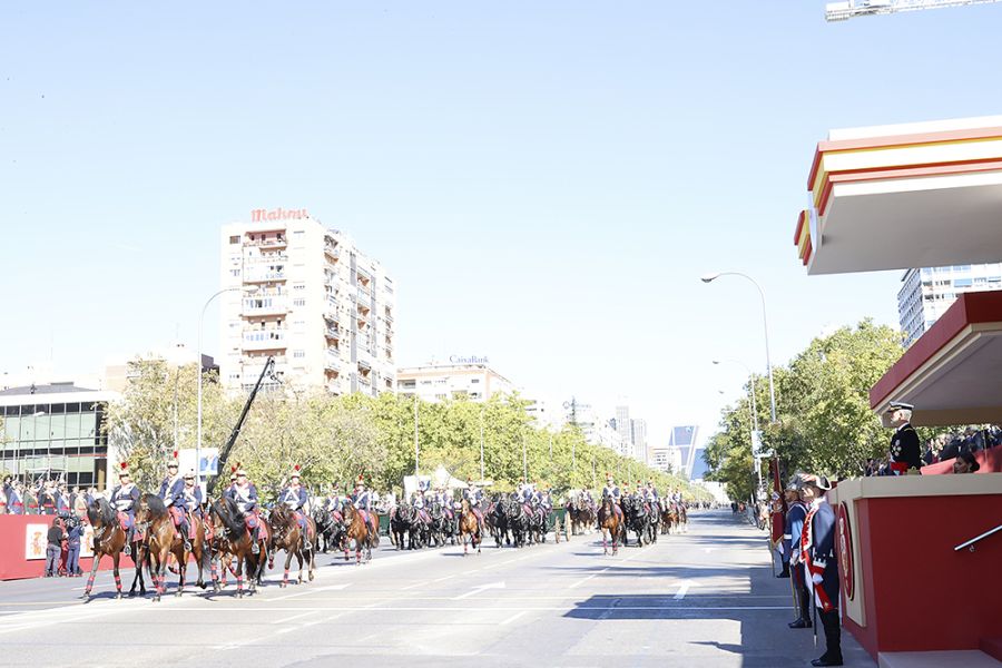 Los reyes han presidido el desfile por el Día de la Fiesta Nacional