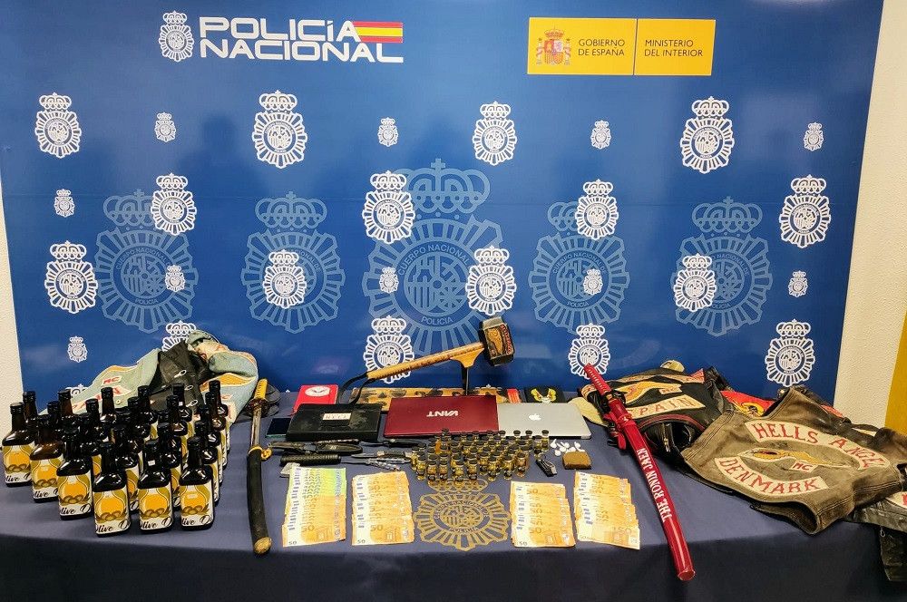 Golpe policial a los Hells Angels MC por su presunta implicación en el tráfico ilícito de sustancias anabolizantes y dopantes