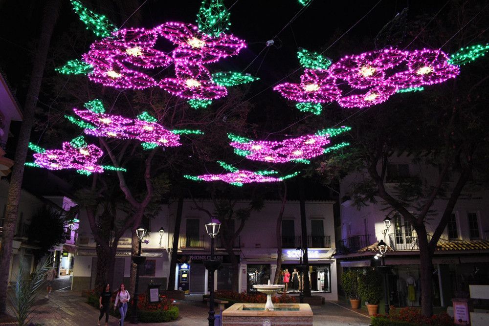 El Ayuntamiento instalará iluminación ornamental en los cascos antiguos de Marbella y San Pedro