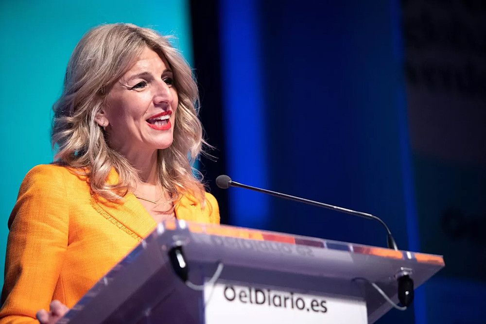 Yolanda Díaz pide que el impuesto a las grandes fortunas sea permanente