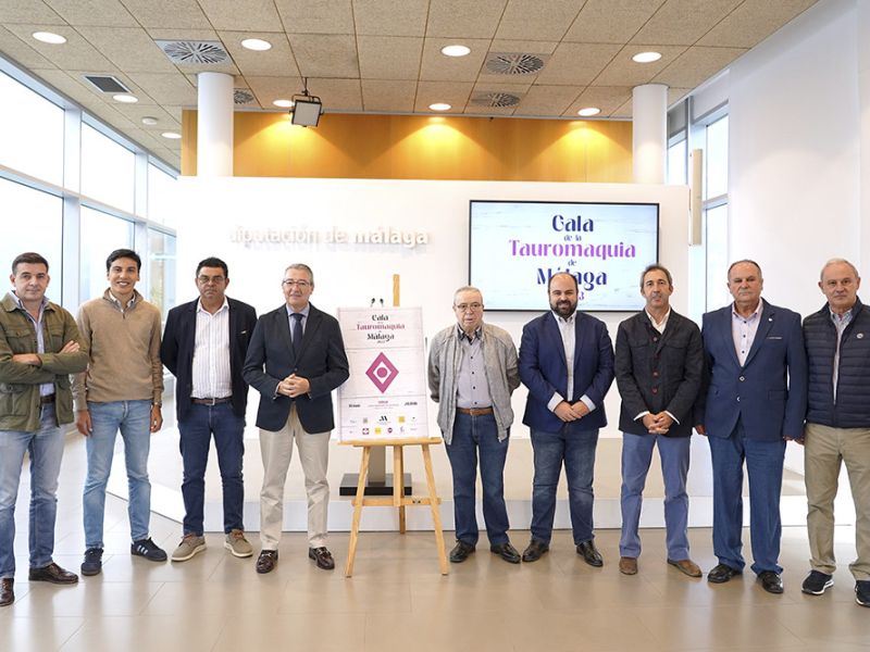 La Diputación de Málaga impulsa la Gala de la Tauromaquia 2023 que se celebrará el 14 de noviembre