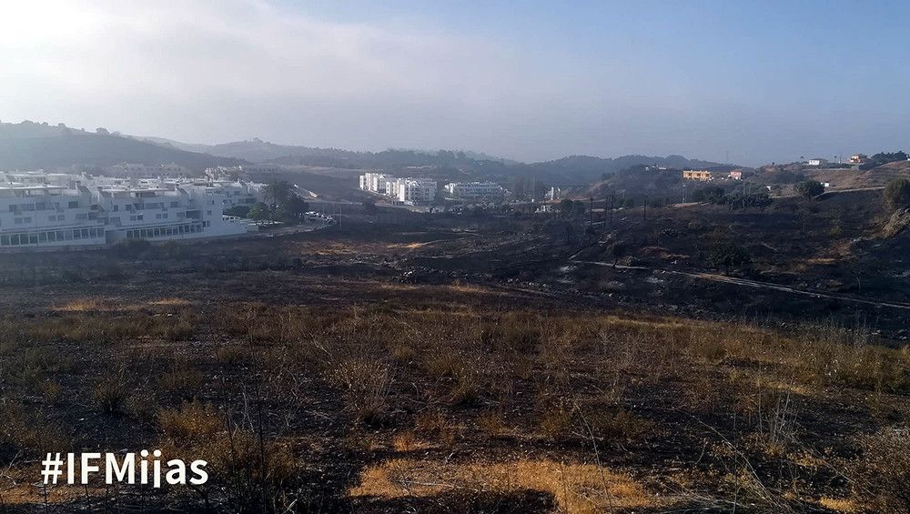 Termina la temporada de alto riesgo de incendio forestal en Málaga con 6.186 hectáreas quemadas