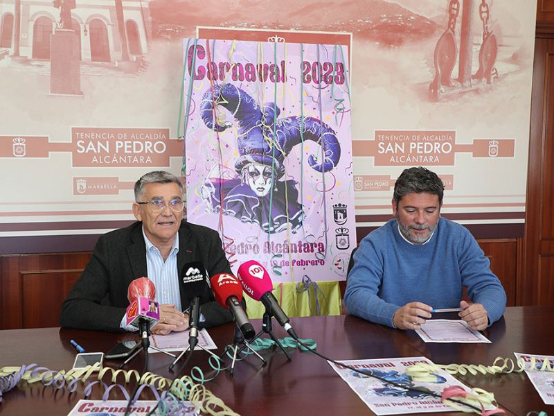 El Carnaval de San Pedro Alcántara tendrá lugar del 17 al 19 de febrero con el bulevar como epicentro y contará con un amplio programa para todos los públicos que recuperará la Cabalgata del Humor