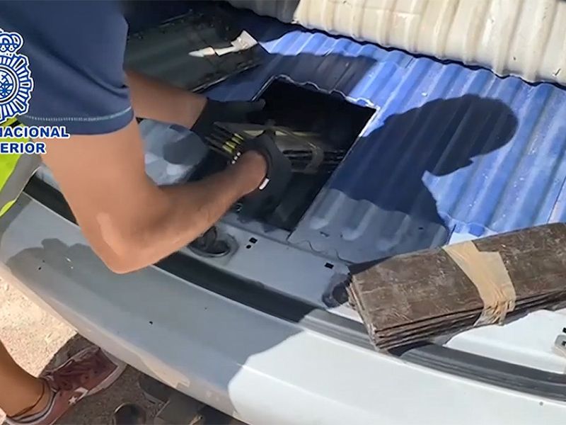 La Policía Nacional detiene a 38 personas e incauta más de media tonelada de cocaína camuflada en cajas de fruta