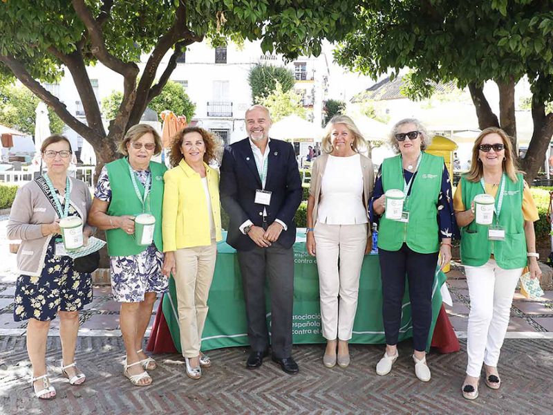 El Ayuntamiento reitera su respaldo a la Asociación Española contra el Cáncer en la jornada de su tradicional cuestación anual