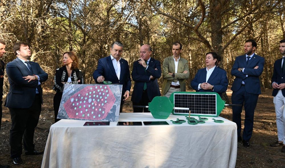 Antonio Sanz anuncia que la inteligencia artificial se incorpora a la lucha contra incendios forestales