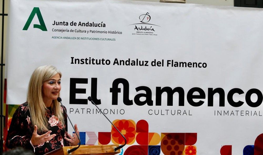 Patricia del Pozo reafirma el compromiso con el flamenco con motivo de su aniversario como Patrimonio