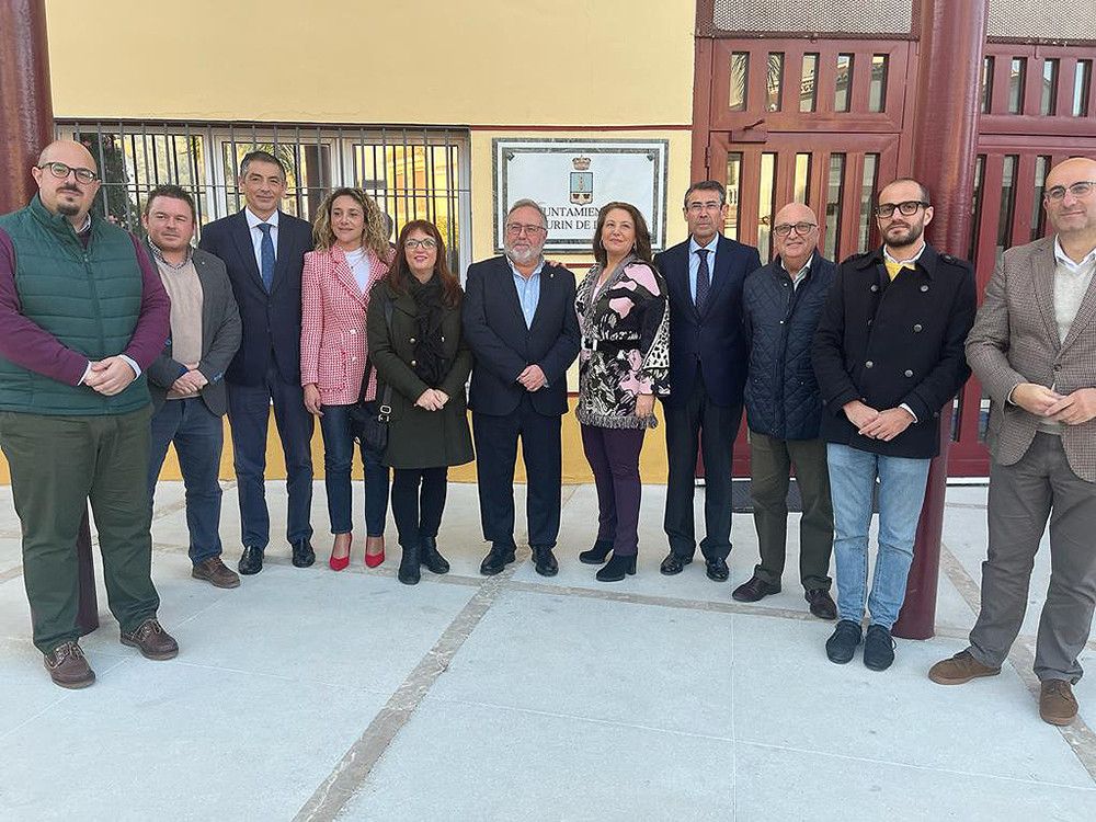 La Junta y el Ayuntamiento de Alhaurín de la Torre abordan los avances del proyecto de abastecimiento del Guadalhorce