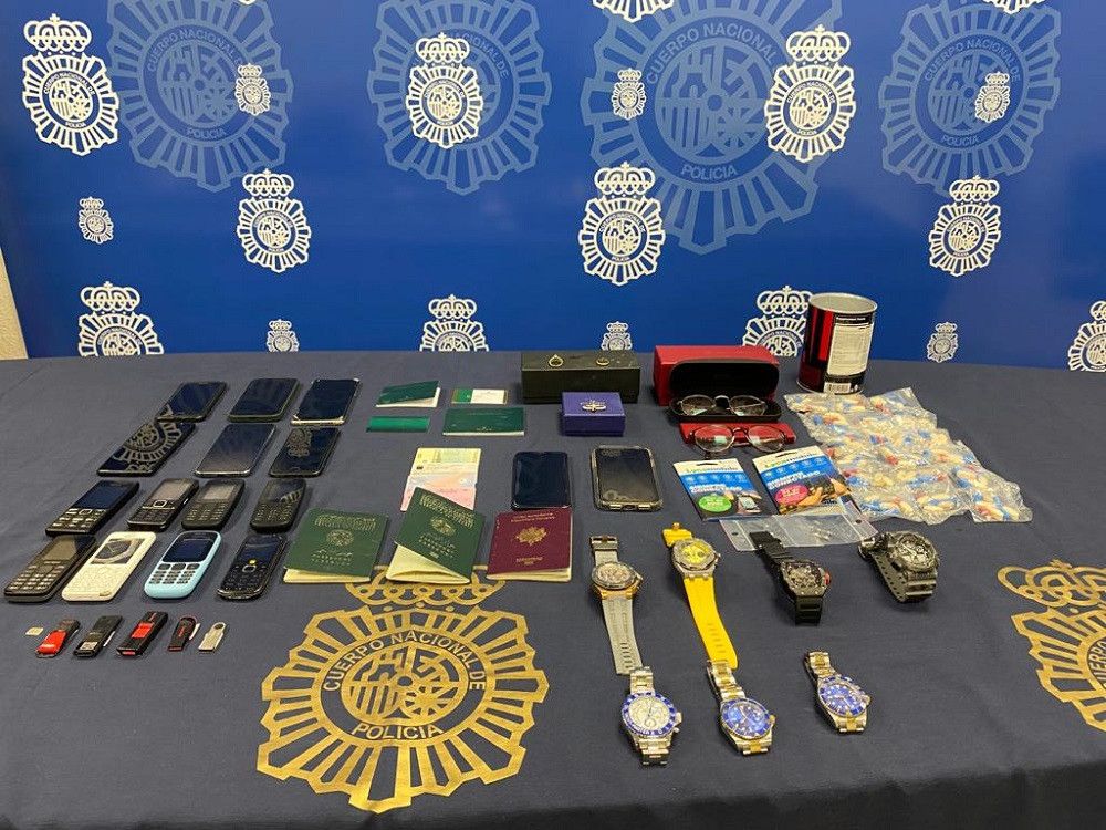 Detenidos dos miembros de un grupo organizado dedicado al robo de relojes de alta gama en Puerto Banús