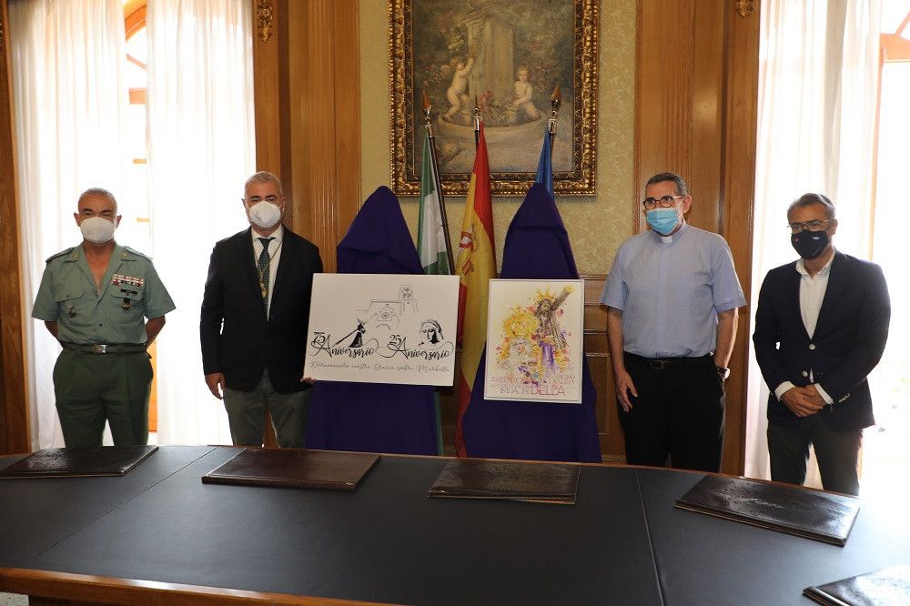 Presentado el programa de actos para conmemorar el 75 aniversario de la primera salida procesional de Nuestro Padre Jesús Nazareno y el 25 de la bendición de la Virgen del Mayor Dolor