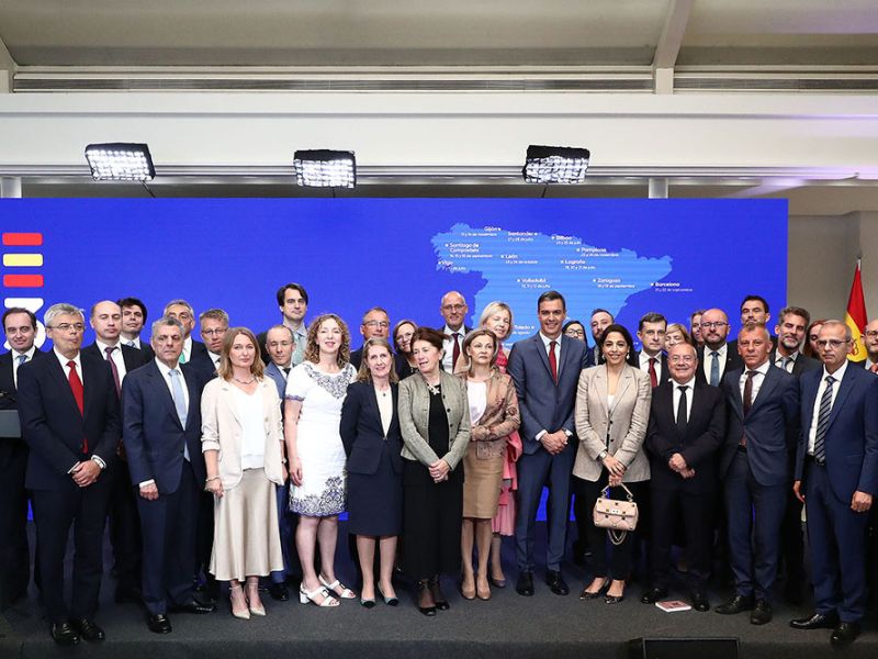Pedro Sánchez presenta las prioridades de la Presidencia española del Consejo de la Unión Europea