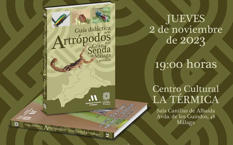 La Diputación amplía sus publicaciones sobre la Gran Senda con una guía sobre los artrópodos autóctonos