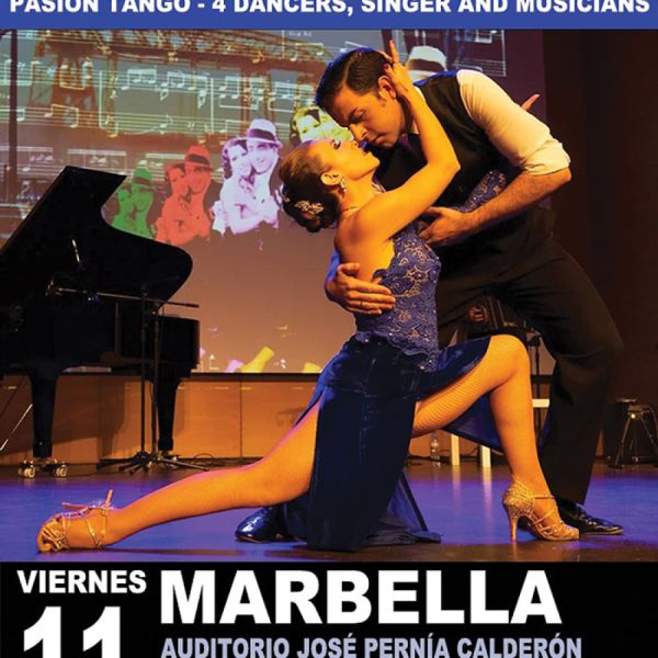 El Auditorio José Pernía Calderón del Parque de la Constitución será escenario este viernes, 11 de agosto, del espectáculo Pasión Tango’