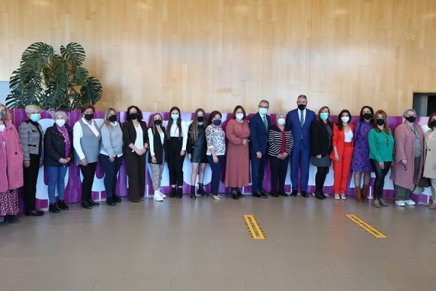 La Diputación premia en la gala Reconocidas 2021 a veinte mujeres y entidades que impulsan la igualdad de género en la provincia