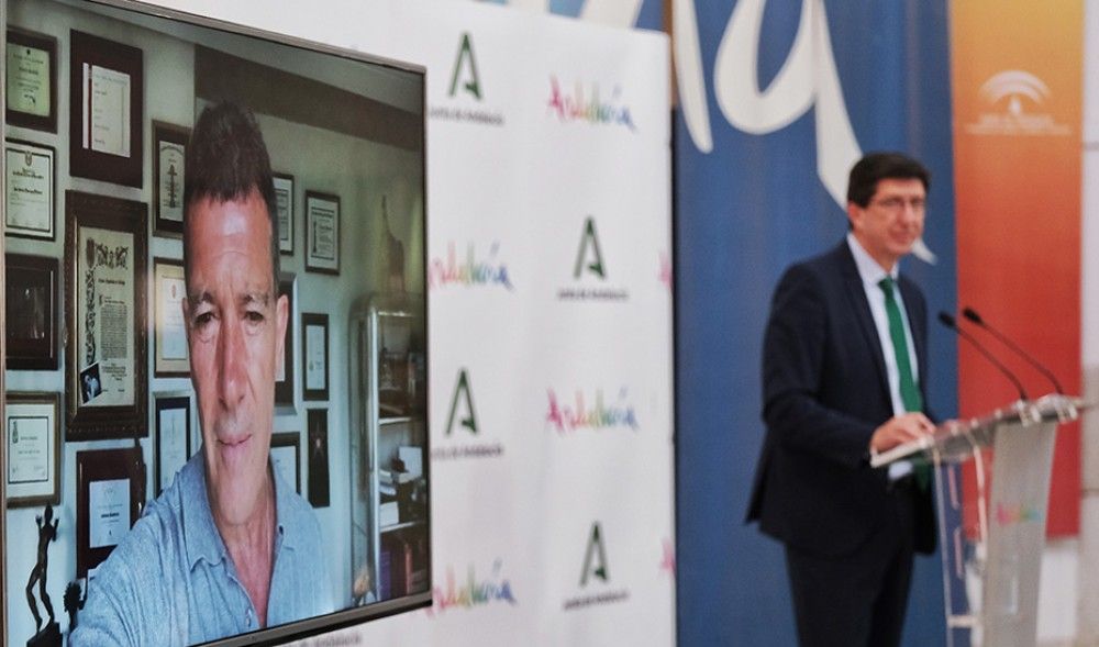 Antonio Banderas pone "esperanza" en la nueva campaña turística de Andalucía