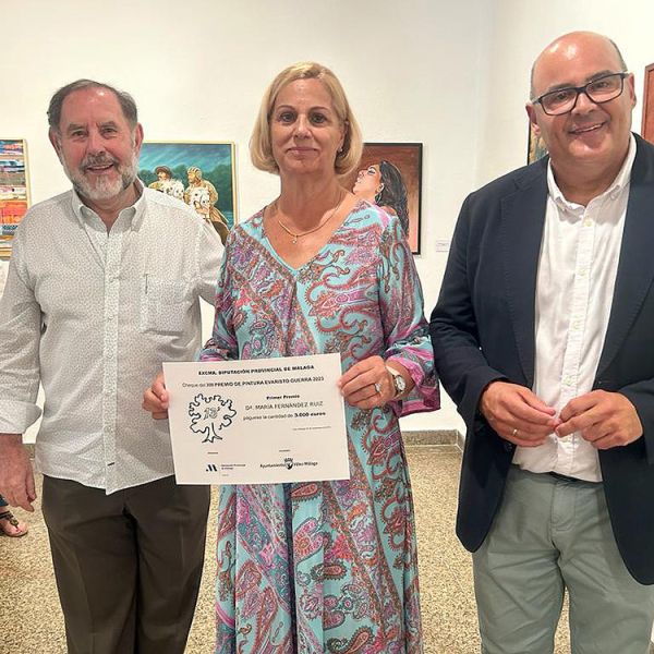 La malagueña María Fernández Ruiz gana el XIII Premio de Pintura Evaristo Guerra por su obra Viñedo’