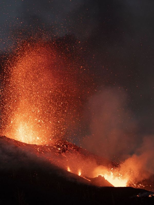 Reutilizar la lava del volcán de La Palma en bioconstrucción