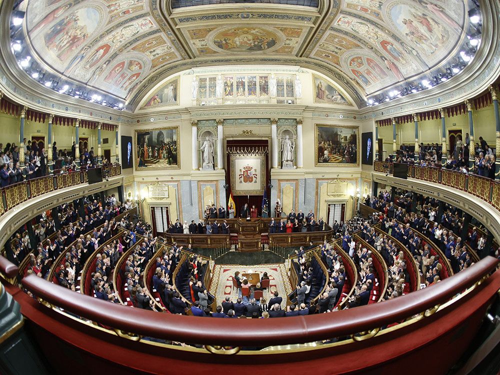 El rey declara abierta la XV Legislatura
