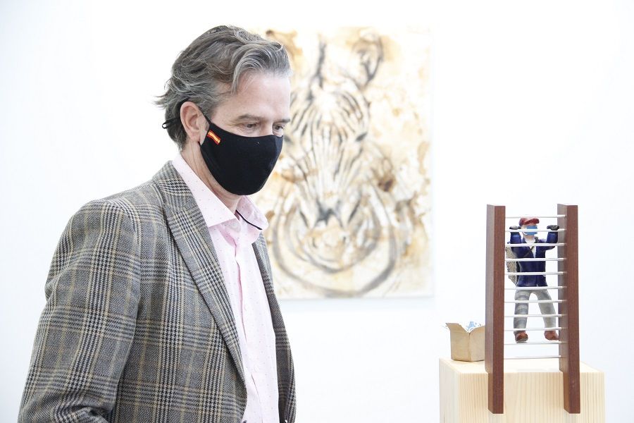 La Diputación de Málaga reúne en una exposición la obra creada por casi medio centenar de artistas malagueños durante el periodo de confinamiento