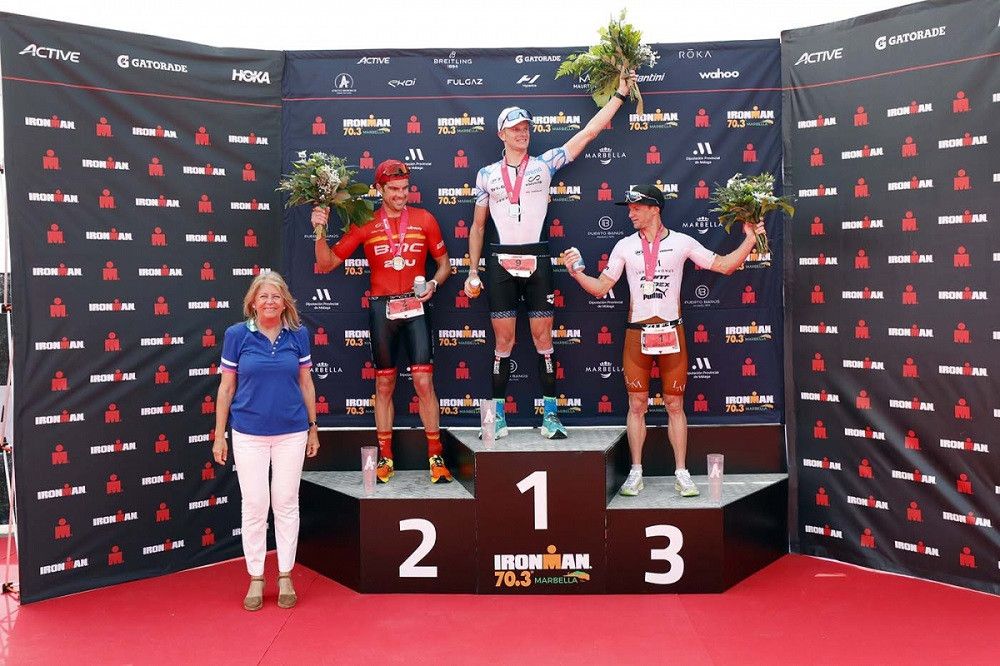 El 69% de los participantes en el Ironman 70.3 celebrado ayer eran extranjeros