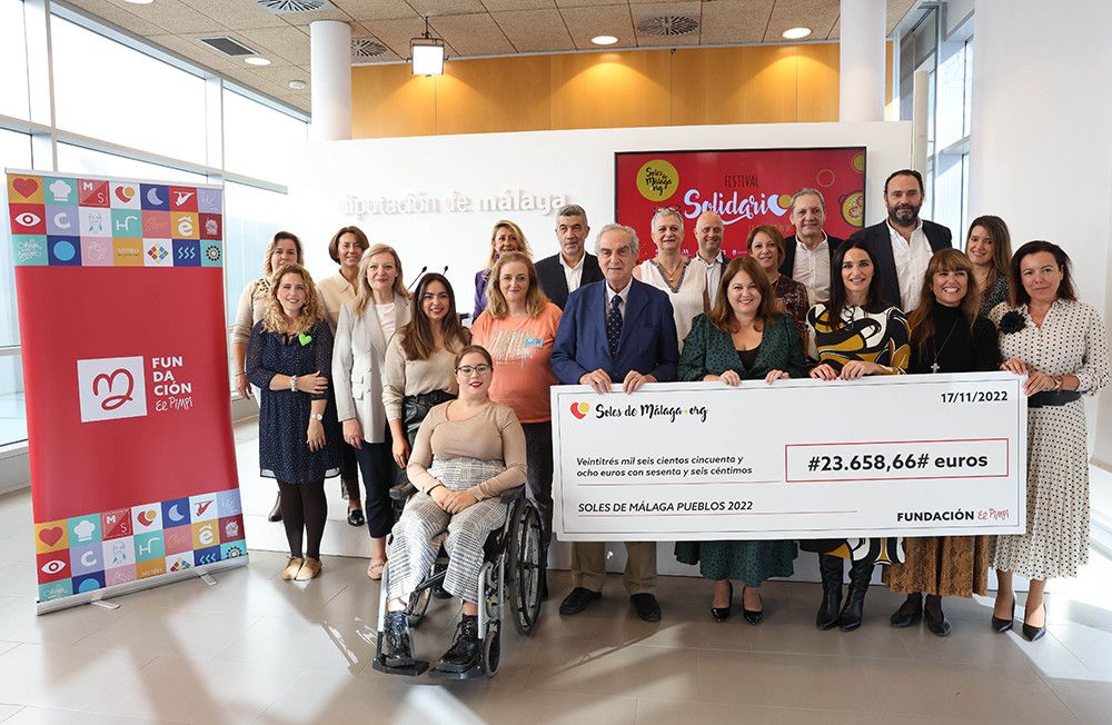 El festival solidario Soles de Málaga Pueblos recauda 23.658 euros para ONG de cinco municipios de la provincia