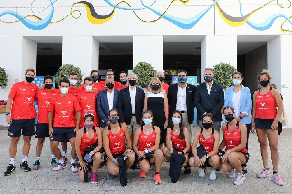 Marbella acoge el XII Campeonato Europeo de Pádel con más de 400 participantes procedentes de 16 selecciones europeas
